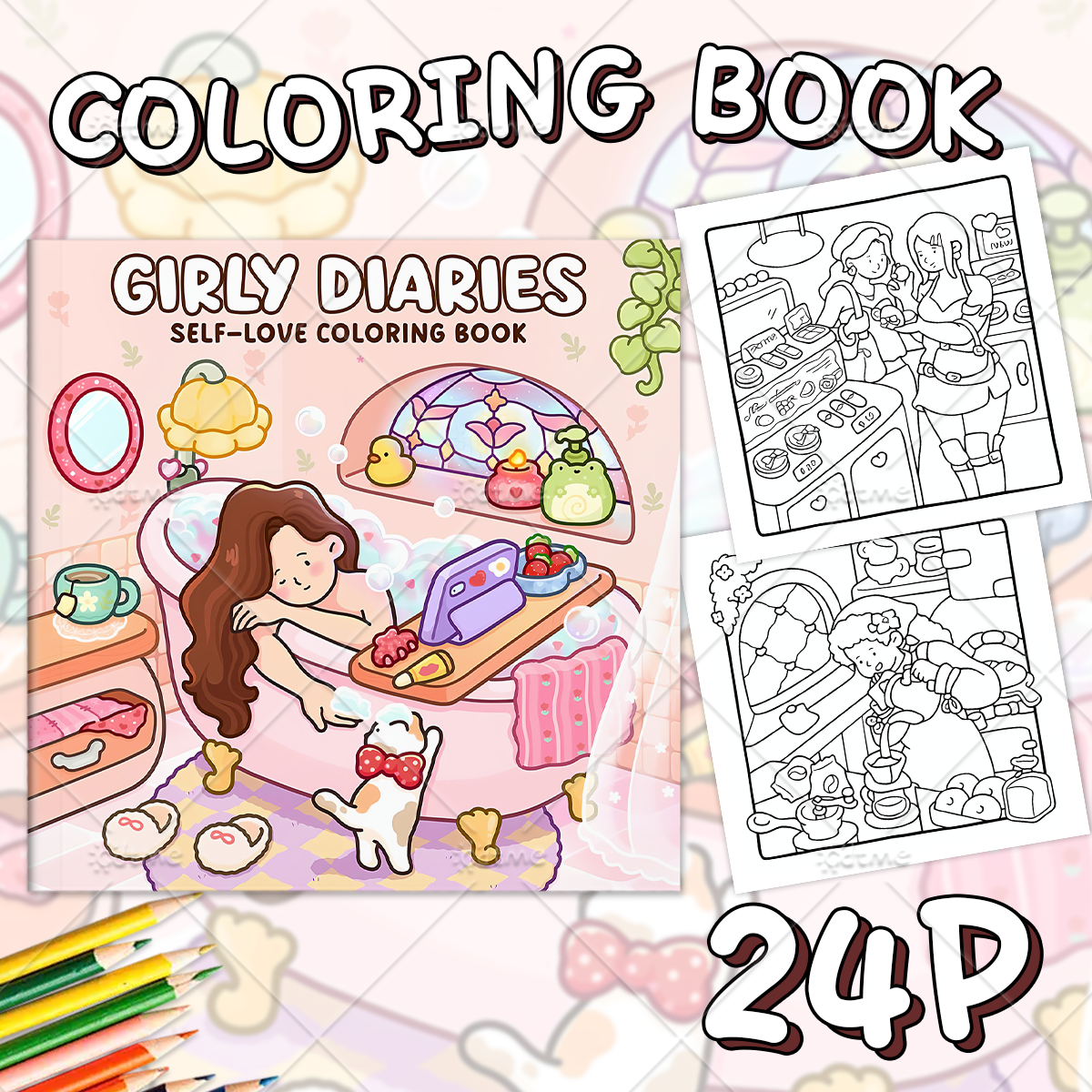 GIRLY DIARIES Bold-easy Patter - Photography Of Book บทวิจารณ์และราคา