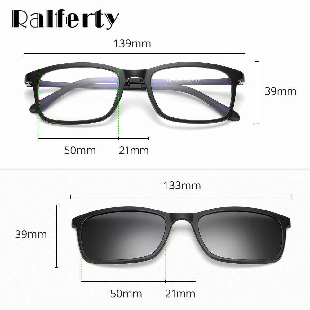 Ralferty Polarized Sunglasses  - Reflector 5 In 1 บทวิจารณ์และราคา