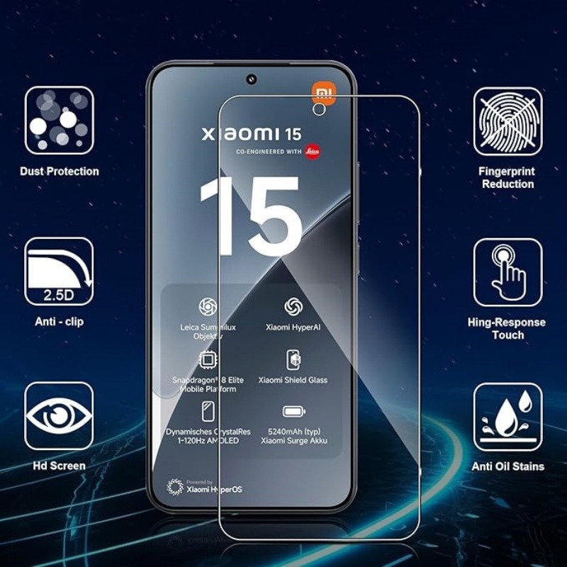 2Pcs Screen Protectors With 2P - Xiaomi Photography Kit 15 Ultra บทวิจารณ์และราคา