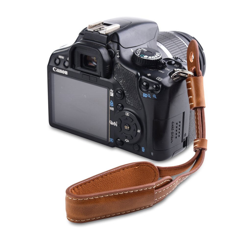 Camera Leather Hand Grip Metal - Camera Strap Leather บทวิจารณ์และราคา