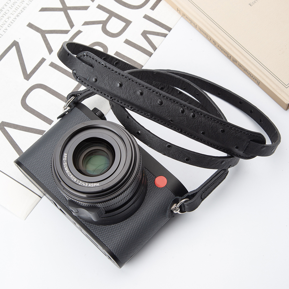 Genuine Cowhide Leather Durabl - Camera Strap Leather บทวิจารณ์และราคา