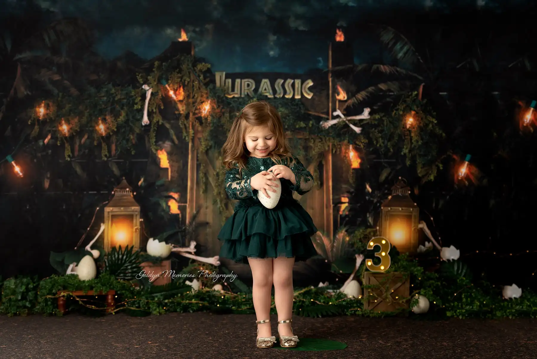 Jungle T-Rex Zoo Backdrops Kid - Photography Zoo บทวิจารณ์และราคา