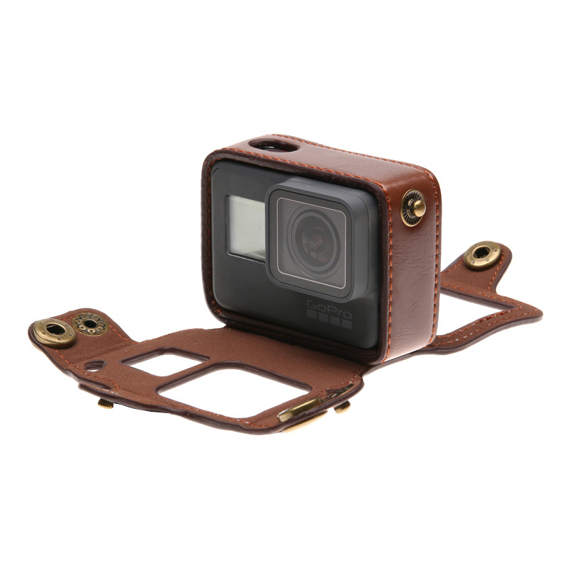 3 colors Protective case PU Ba - Camera Strap Leather บทวิจารณ์และราคา