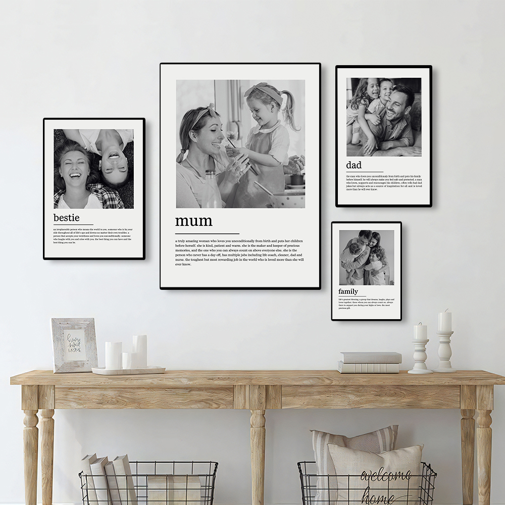 Custom Family Photo Canvas Pai - Photography Image บทวิจารณ์และราคา