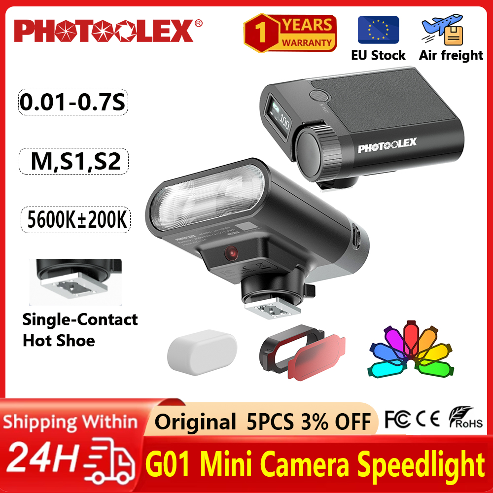 PHOTOOLEX G01 Mini Speedlight  - Speedlite Flash External บทวิจารณ์และราคา
