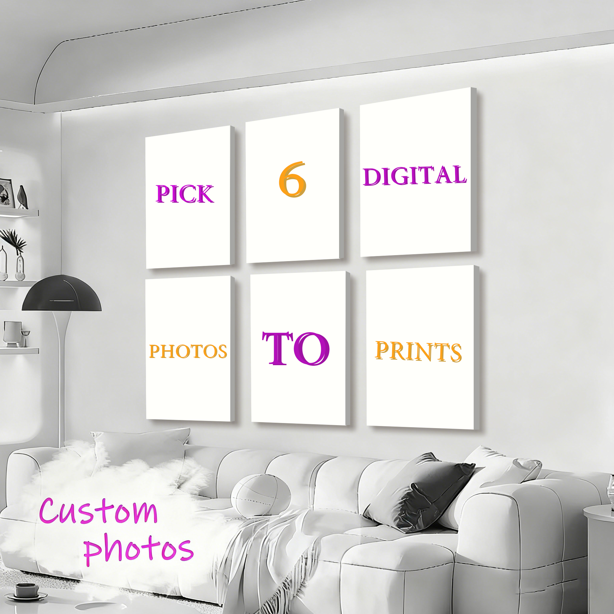 6pcs/set Custom Canvas Prints  - Photography Life บทวิจารณ์และราคา