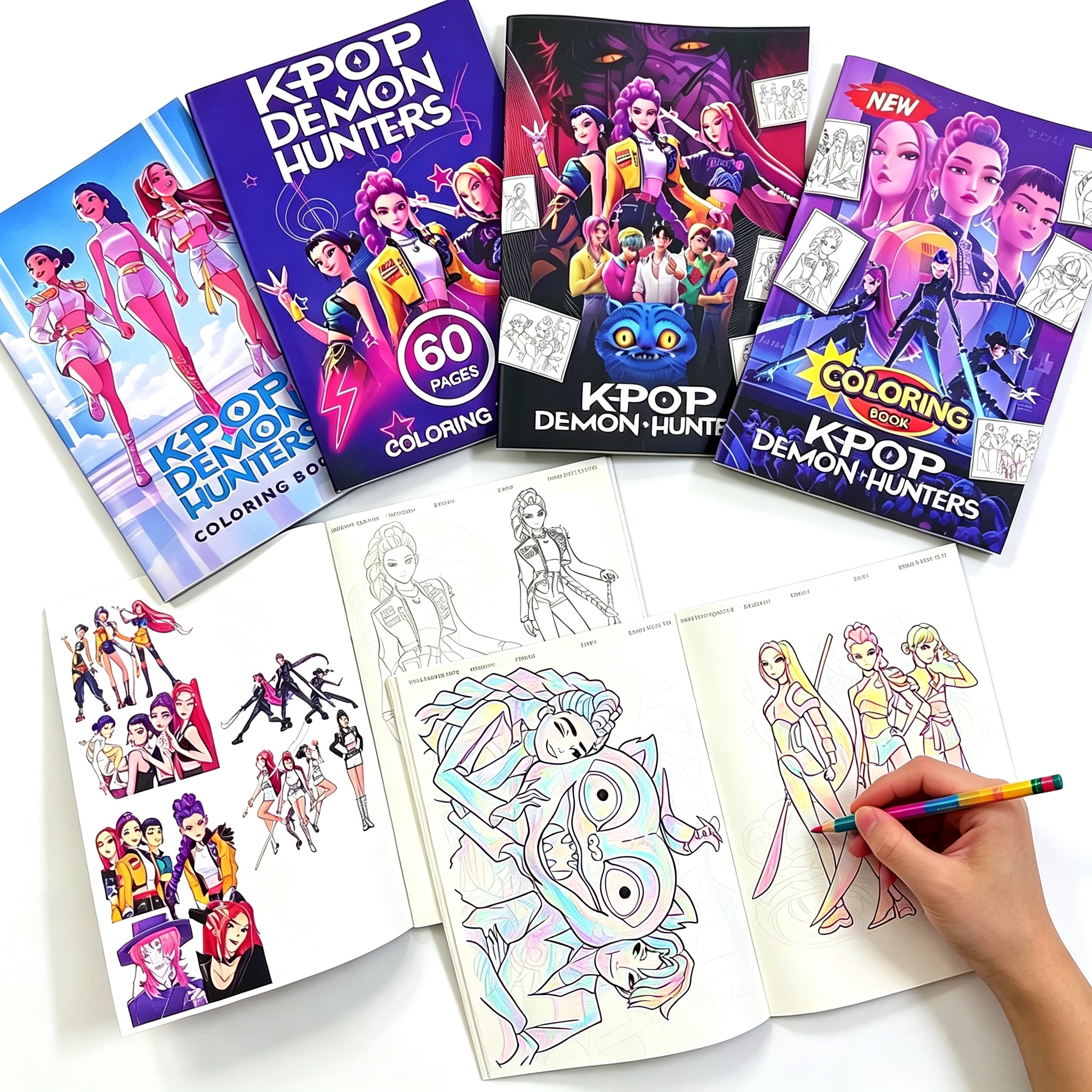 Anime Coloring Book for Kids A - Photography Of Book บทวิจารณ์และราคา