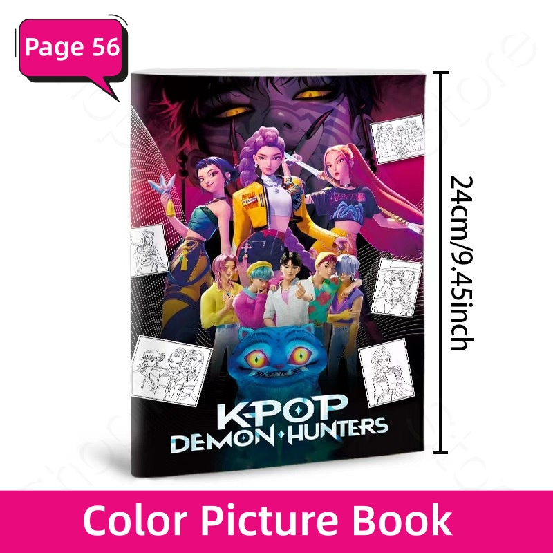 Anime Coloring Book for Kids A - Photography Of Book บทวิจารณ์และราคา