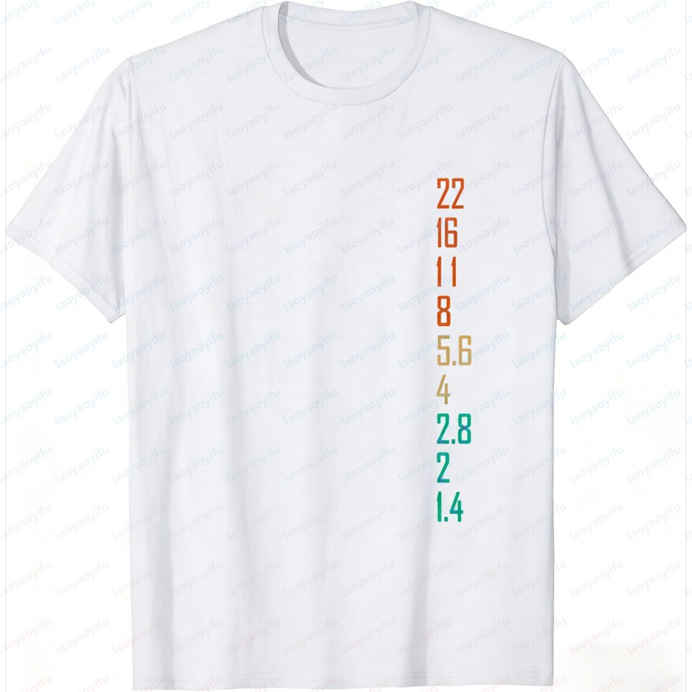 Ashion Men T-Shirt Summer Shor - Photography Graphic Design บทวิจารณ์และราคา